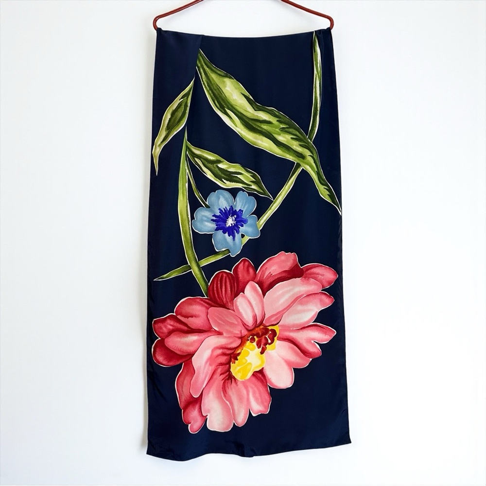 Diane Von Furstenburg Floral Scarf